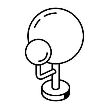 ağaç simgesi vektör illüstrasyon tasarımı