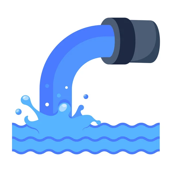 Wasser Symbol Isometrische Vektorsymbole Für Webdesign Isoliert Auf Weißem Hintergrund — Stockvektor