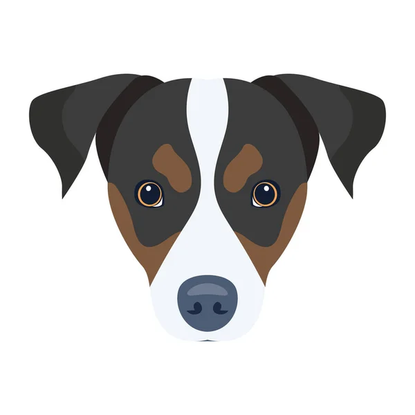 Ícone Cabeça Cão Desenho Animado Cães Bonitos Ícones Vetoriais Para —  Vetores de Stock