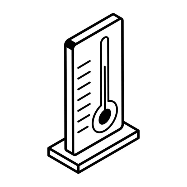 Vektor Illustration Termometer — Stock vektor