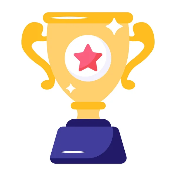 Σύμβολο Κύπελλο Τρόπαιο Απεικόνιση Περίγραμμα Του Νικητή Βραβείο Διανυσματικά Εικονίδια — Διανυσματικό Αρχείο