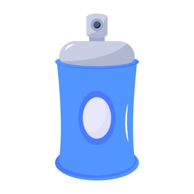 Boya kutusunun vektör çizimi