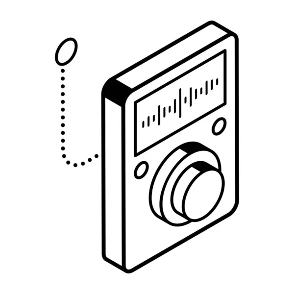 Door Lock Icon Vector Illustration — Stockvector