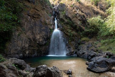 Jogkadin Şelalesi, Thong Pha Phum Bölgesi, Kanchanaburi Eyaleti Tanga Phum Ulusal Parkı, Tanga Pha Phum Bölgesi Landmark 'ı, Kanchanaburi Tayland