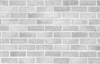 Koyu beyaz tuğla duvar dokusu ve kopyalama alanı için 