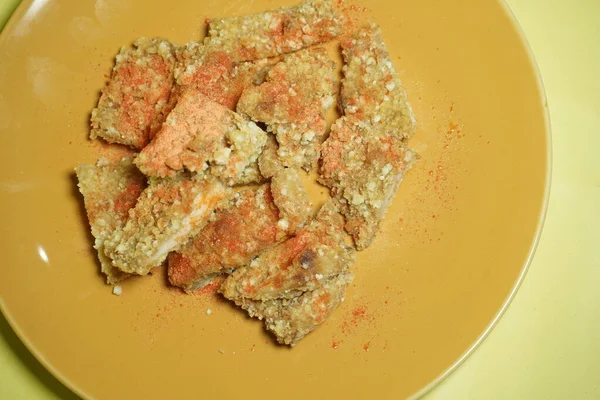 Nuggets Frango Com Uma Pitada Tempero Balado — Fotografia de Stock