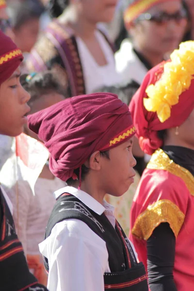 Labuan Bajo Indonesië Augustus 2019 Onafhankelijkheidsparade Die Werd Bijgewoond Door — Stockfoto