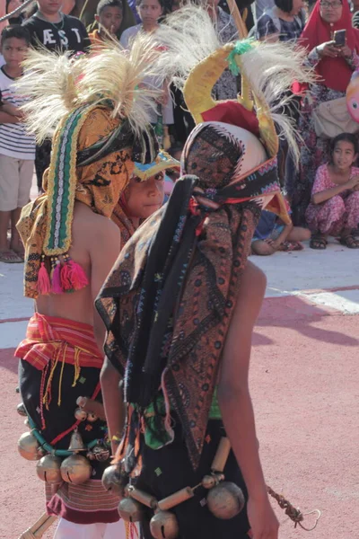 Labuan Bajo Indonesië Augustus 2019 Onafhankelijkheidsparade Die Werd Bijgewoond Door — Stockfoto