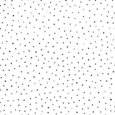 Küçük noktalı siyah beyaz desenler..