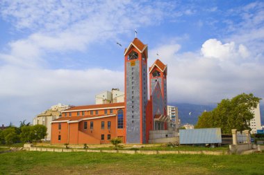 Karadağ 'ın Baro kentinde Aziz Peter Roman Katolik Kilisesi