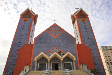 Karadağ 'ın Baro kentinde Aziz Peter Roman Katolik Kilisesi