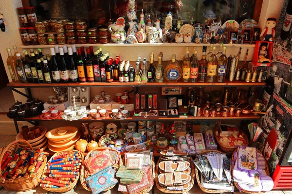 Tienda Recuerdos Calle Histórica Old Bar Montenegro — Foto de Stock