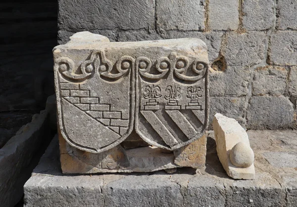 Antikes Wappen Der Alten Burg Old Bar Montenegro — Stockfoto
