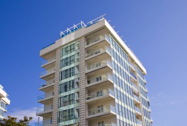 Karadağ 'ın Budva kentindeki modern ev 