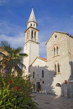 Karadağ 'ın Budva kentindeki St. John Katedrali