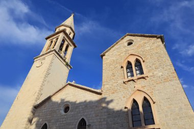 Karadağ 'ın Budva kentindeki St. John Katedrali