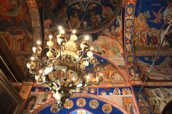 Interno Della Chiesa Della Trinità Nel Centro Storico Budva Montenegro — Foto Stock