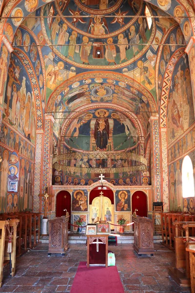 Interior Del Monasterio Podmaine Budva Montenegro —  Fotos de Stock