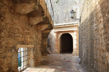 Karadağ 'ın Kotor kentindeki Gurdic Kalesi