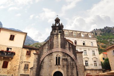 Karadağ 'ın Eski Kotor kentindeki St. Luke Kilisesi