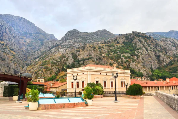 Architektura Starého Města Kotoru Černá Hora — Stock fotografie