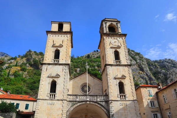 Catedral San Trifón Kotor Montenegro — Foto de Stock