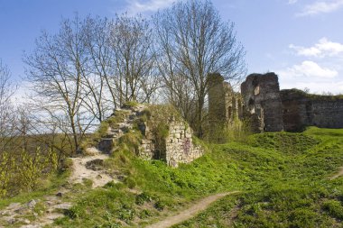 Buchach, Ukrayna 'daki Buchach Kalesi harabeleri