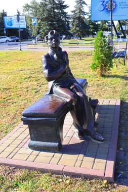 Myrhorod, Ukrayna 'daki Khlestakov Anıtı 