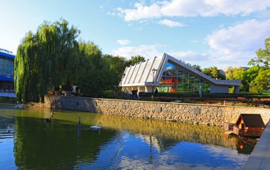 Mirgorod-resort, Ukrayna 'daki maden suyu pompa odası.