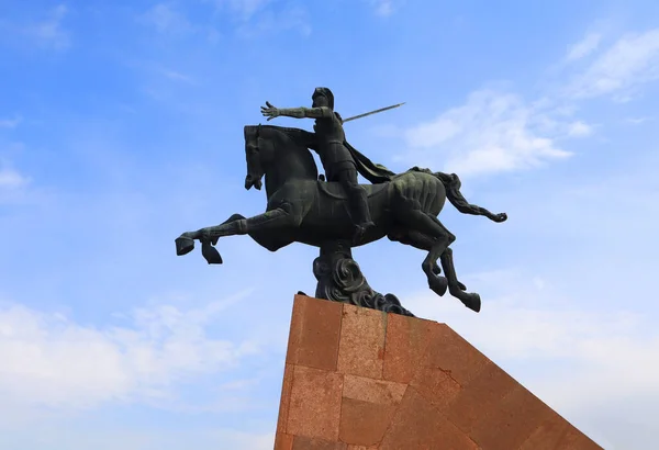 Vardan Mamikonyan Emlékmű Jerevánban Örményországban — Stock Fotó