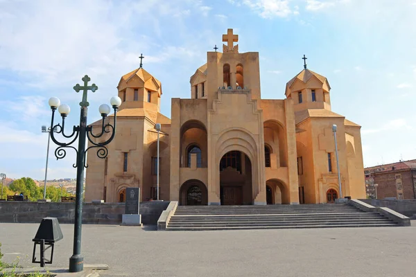Cathedral Saint Gregory Illuminator Yerevan Armenia Stock Picture