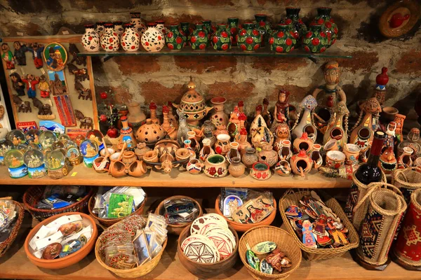 Ceramic Souvenirs Sale Yerevan Armenia Stock Image