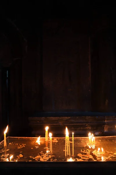 아르메니아에 촛불들 — 스톡 사진