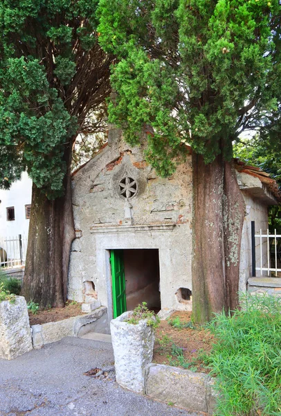 Pequena Capela Tivat Montenegro — Fotografia de Stock