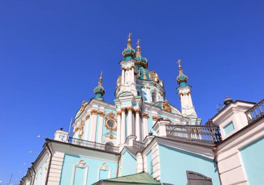 Kiev, Ukrayna 'daki St. Andrew Kilisesi