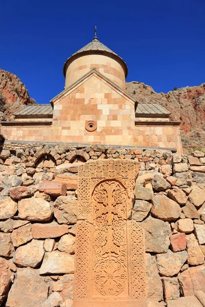 Mosteiro Noravank Dia Ensolarado Armênia — Fotografia de Stock