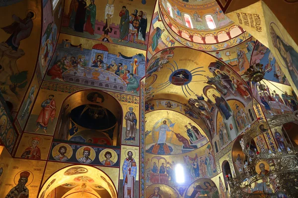 몬테네그로 포드고리차에서의 그리스도의 부활의 대성당 — 스톡 사진