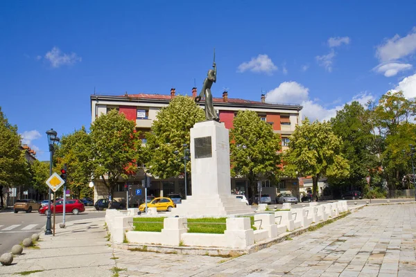 Monument Fee Van Lovcen Cetinje Montenegro — Stockfoto