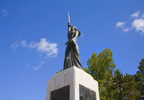 Monumento Fada Lovcen Cetinje Montenegro — Fotografia de Stock