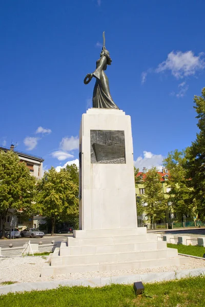 Monument Fairy Lovcen Cetinje Montenegro — стоковое фото