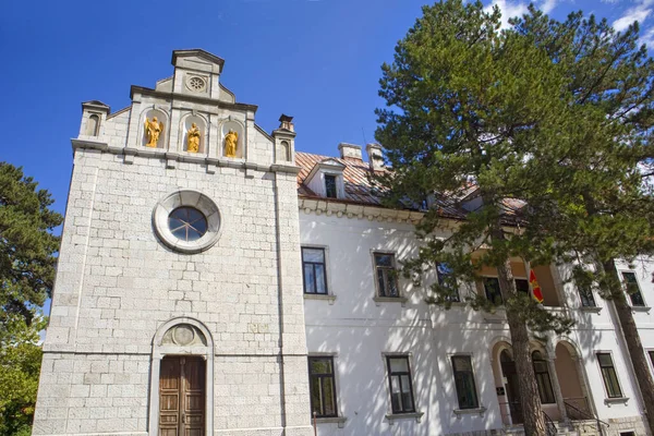 Бывшее Австро Венгерское Посольство Цетине Черногория — стоковое фото
