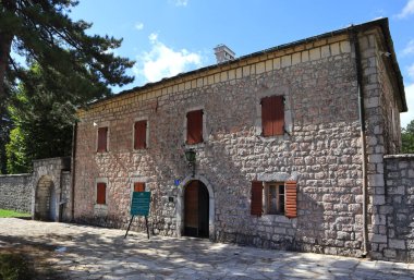 Karadağ 'ın Çetince kentindeki Biljarda veya Billiard Sarayı