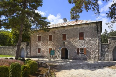 Karadağ 'ın Çetince kentindeki Biljarda veya Billiard Sarayı