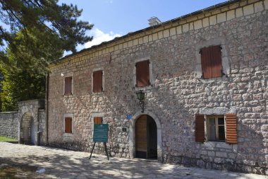 Karadağ 'ın Çetince kentindeki Biljarda veya Billiard Sarayı