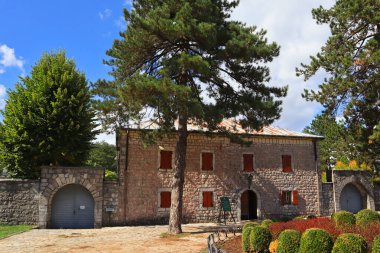 Karadağ 'ın Çetince kentindeki Biljarda veya Billiard Sarayı