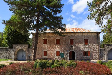 Karadağ 'ın Çetince kentindeki Biljarda veya Billiard Sarayı