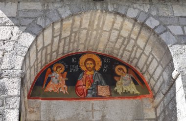 Karadağ 'ın Çetince kentinde, Kutsal Bakire Meryem' in Doğumu Ortodoks Manastırı