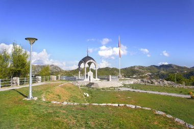 Karadağ 'ın Cetinje kentindeki Piskopos Danilo anıtı