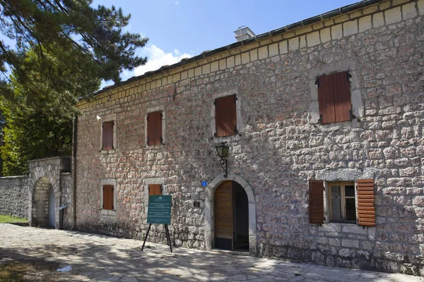 Karadağ 'ın Çetince kentindeki Biljarda veya Billiard Sarayı