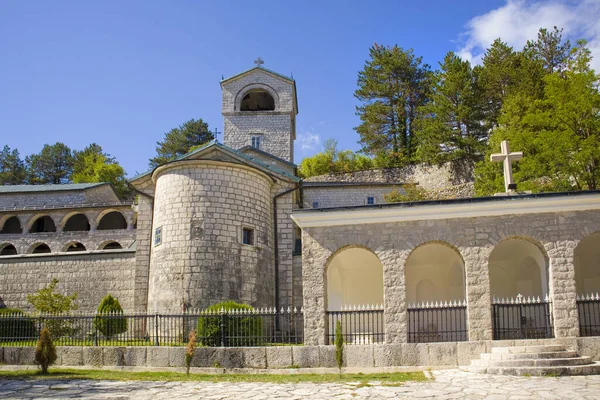 Orthodox Monastery Nativity Blessed Virgin Mary Cetinje Montenegro — Stock Photo, Image